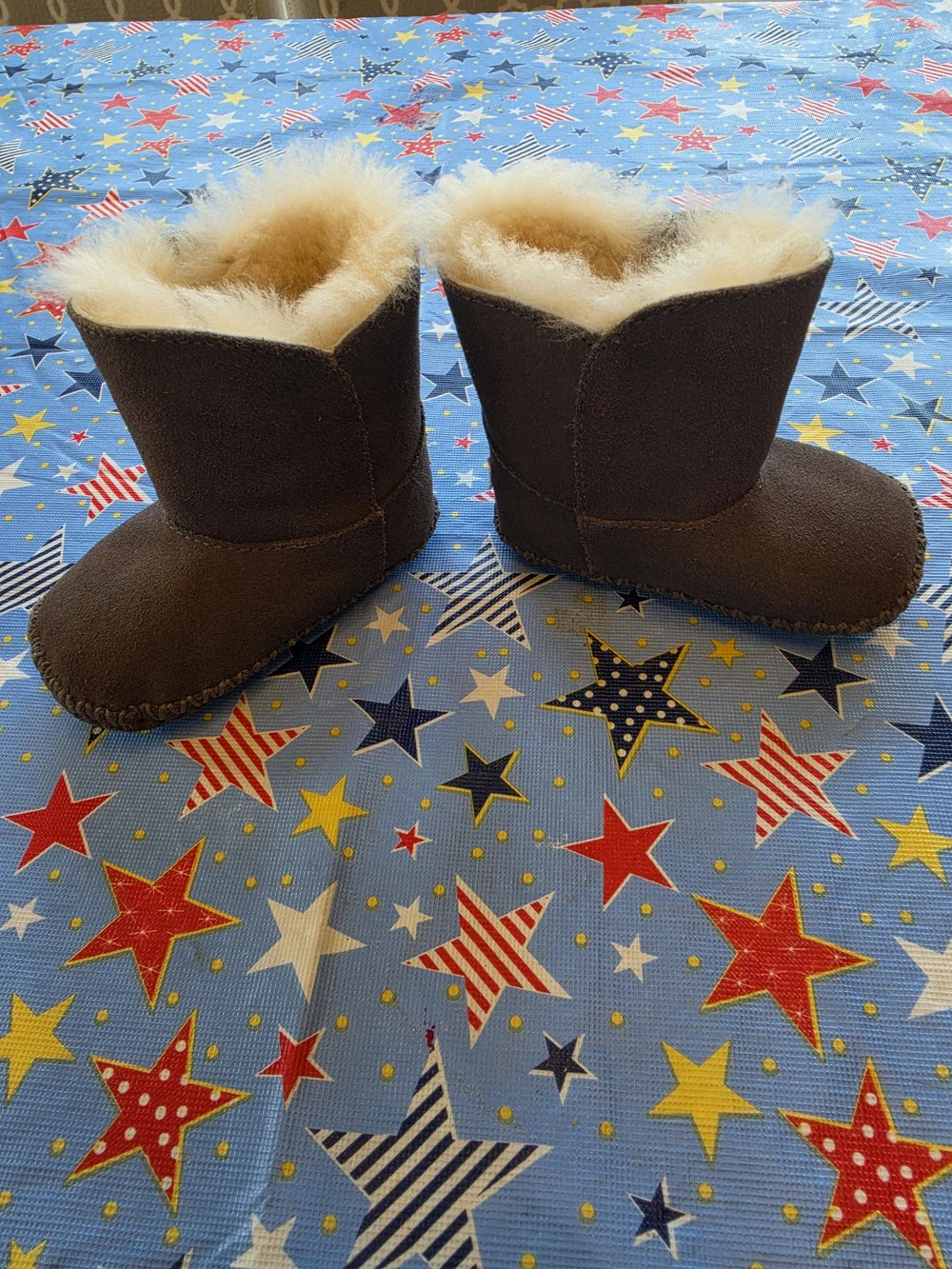 UGG plush shearling